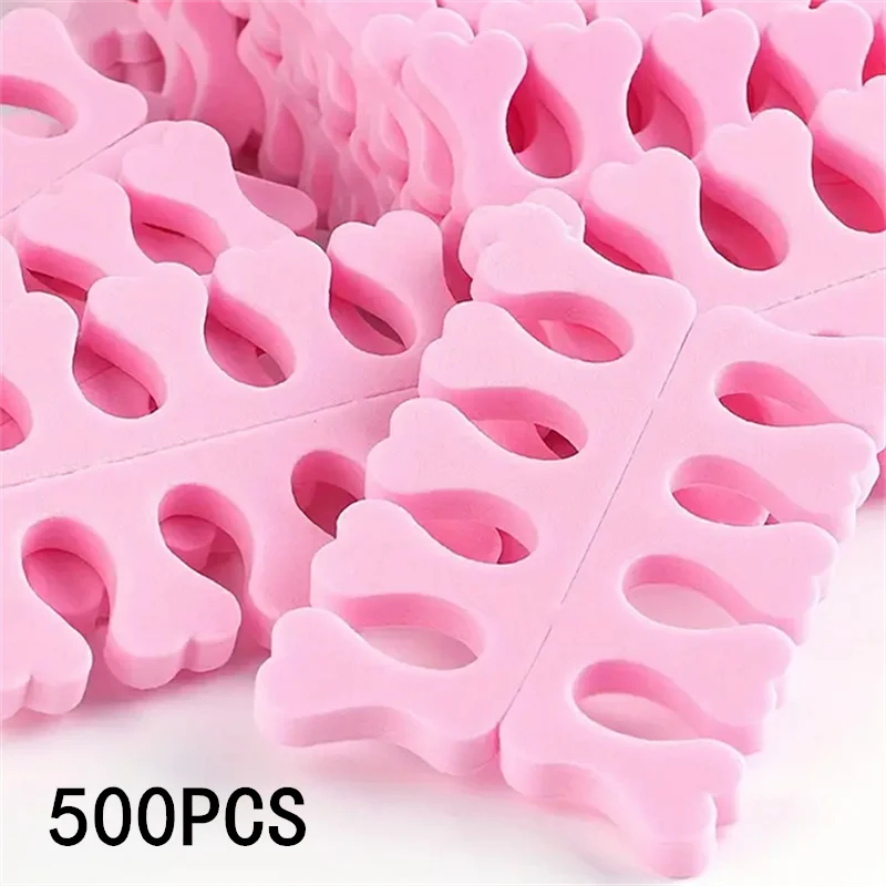 

Массовая упаковка, губка из ЭВА, инструменты для дизайна ногтей-50/100/500 шт., разделители пальцев для маникюра, педикюра, лака для ногтей, уход за ногами