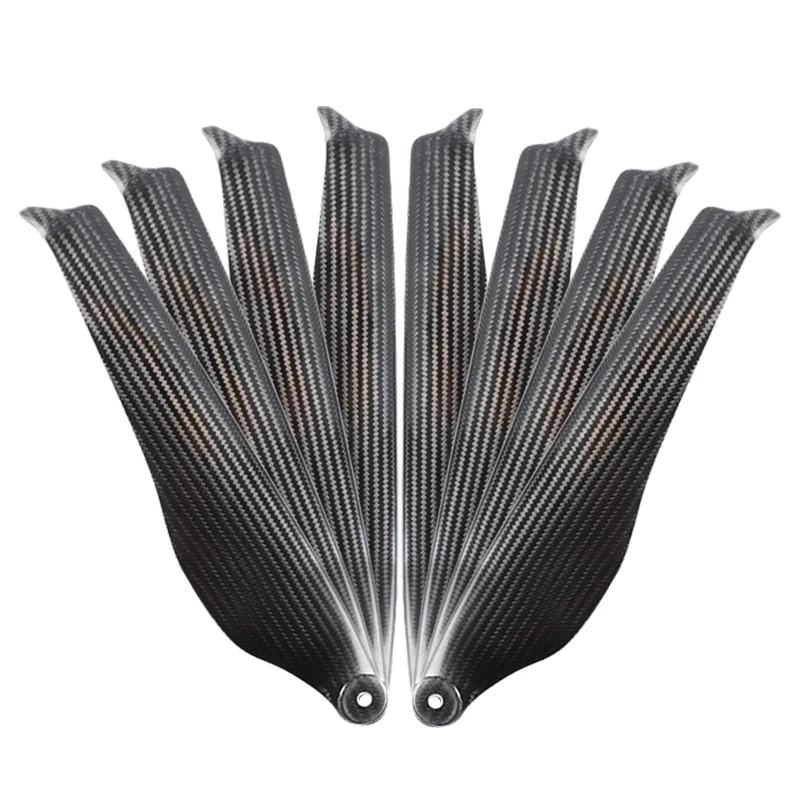 Hélices plegables de fibra de carbono, cuchillas de bajo ruido de 15-50 pulgadas para drones de carga pesada T-MOTOR