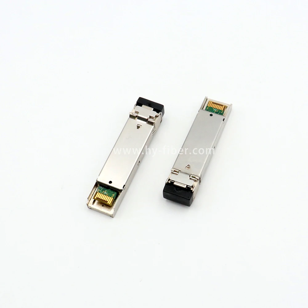 ตัวรับส่งสัญญาณ SFP พร้อมโหมดเดี่ยว1.25Gbps พอร์ต LC 40กม. 1คู่