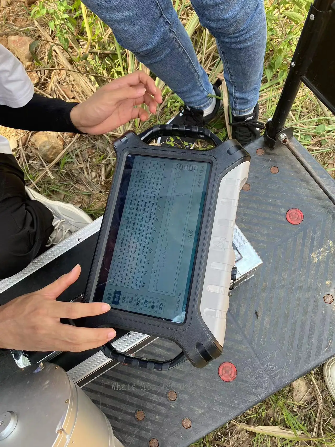 New Rod-type Dam Pipe Leakage Detection Equipment Equipped With Central Control Host ADMT-100YJ 2024