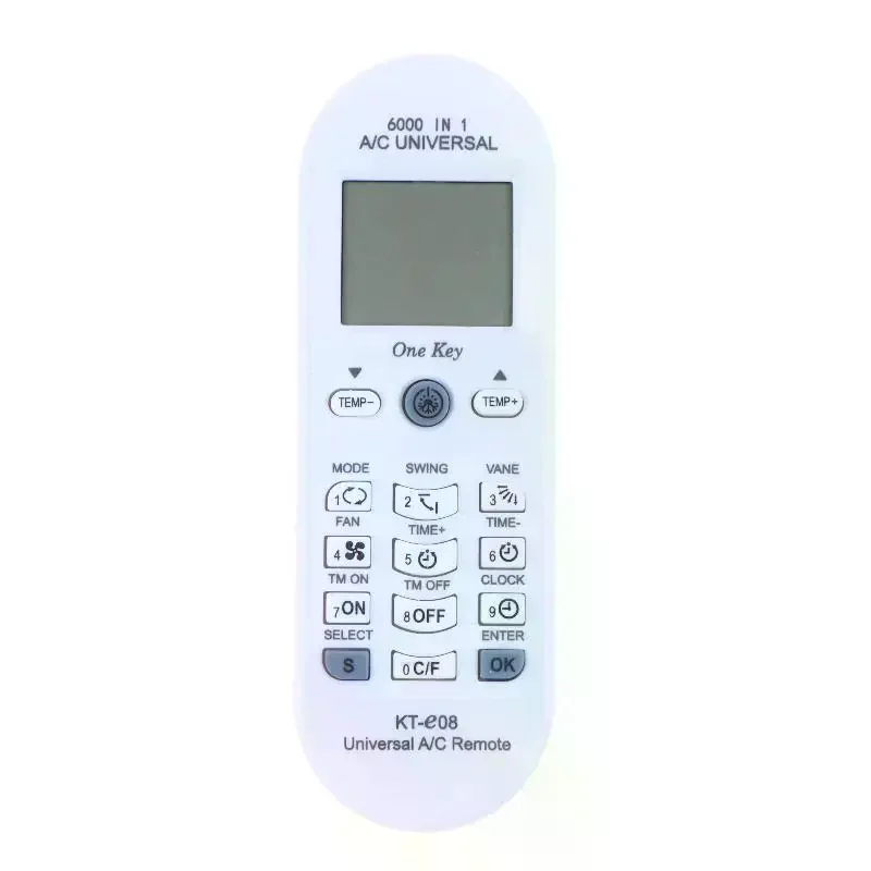 Air Conditioner Remote E08 6000 In 1 One Key Match Sensitive Long Distance Replacement Controller For Home AC Universal