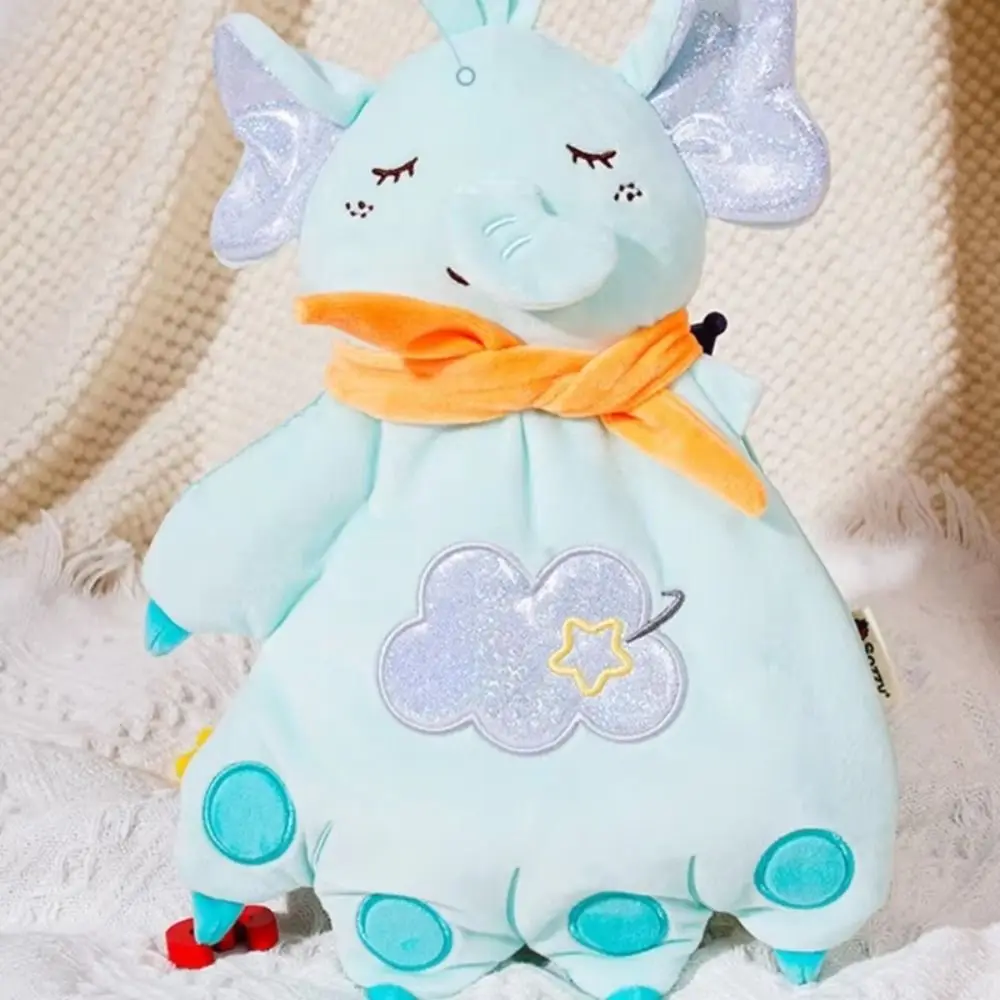 PP-katoen Palmvorm Rustgevend kussen Pluizige zachte dieren Marionet Knuffels Collectie Comfortabele schattige gevulde handpoppen