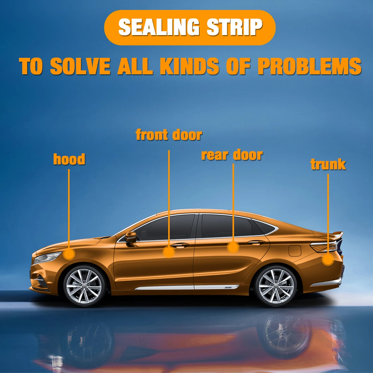 Headlight Sealant Butyl Rubber Glue Retrofit Reseal Hid Headlamps Taillight Shield Glue Tapes Car Door Seal Accessories - Image 6