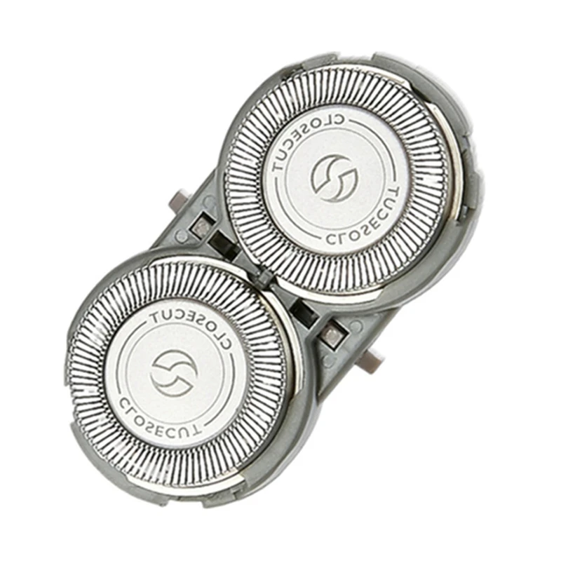 N-ABZD Stainless Steel Universal Razor Blades Shaving Heads with ABS Mount Holder Kit Replacement for Philips PQ182 PQ183 PQ206