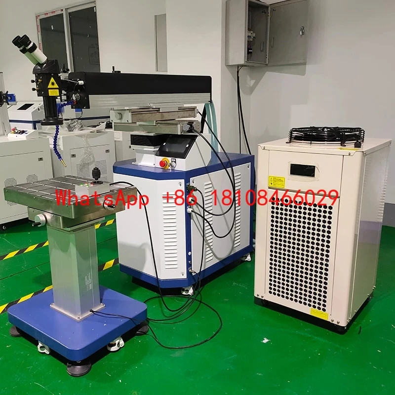 200W 300W YAG Laser Welder for Metal Gold Silver Bronze Aluminum Steel Titanium Mould Repair Laser Welding Machine
