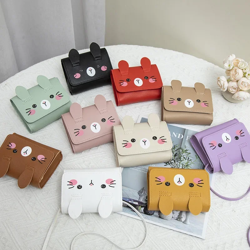 

Children's Mini Handbags Hot Sale Princess Baby Girls PU Leather Small Shoulder Crossbody Bags Cute Kids Coin Purse Wallet