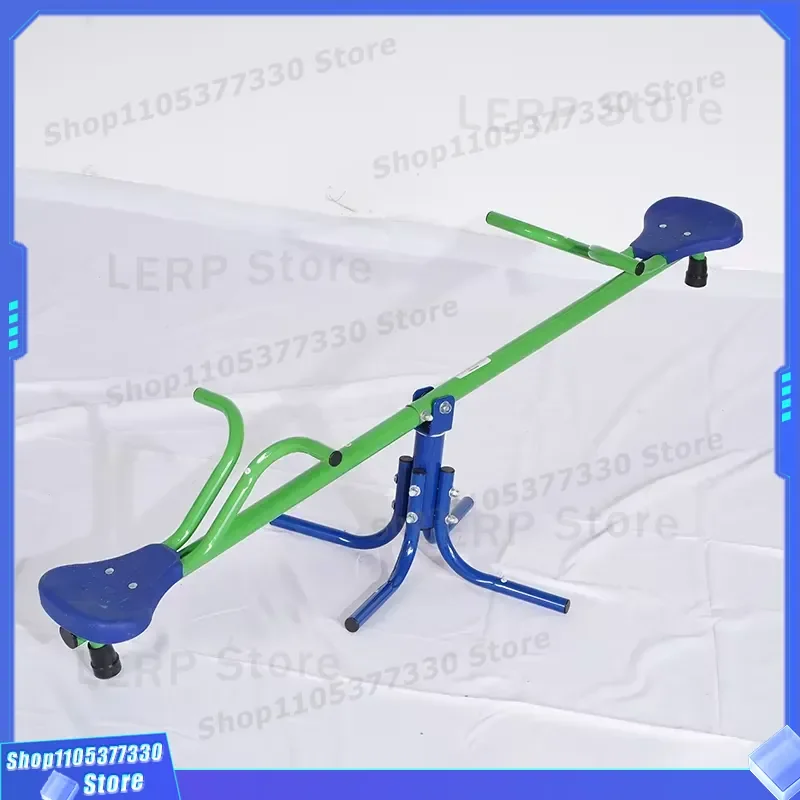 Heavy Duty Outdoor Seesaw for Adults and Kids Playground Equipment Durable Steel Balance Beam Garden Toy for Family Fun