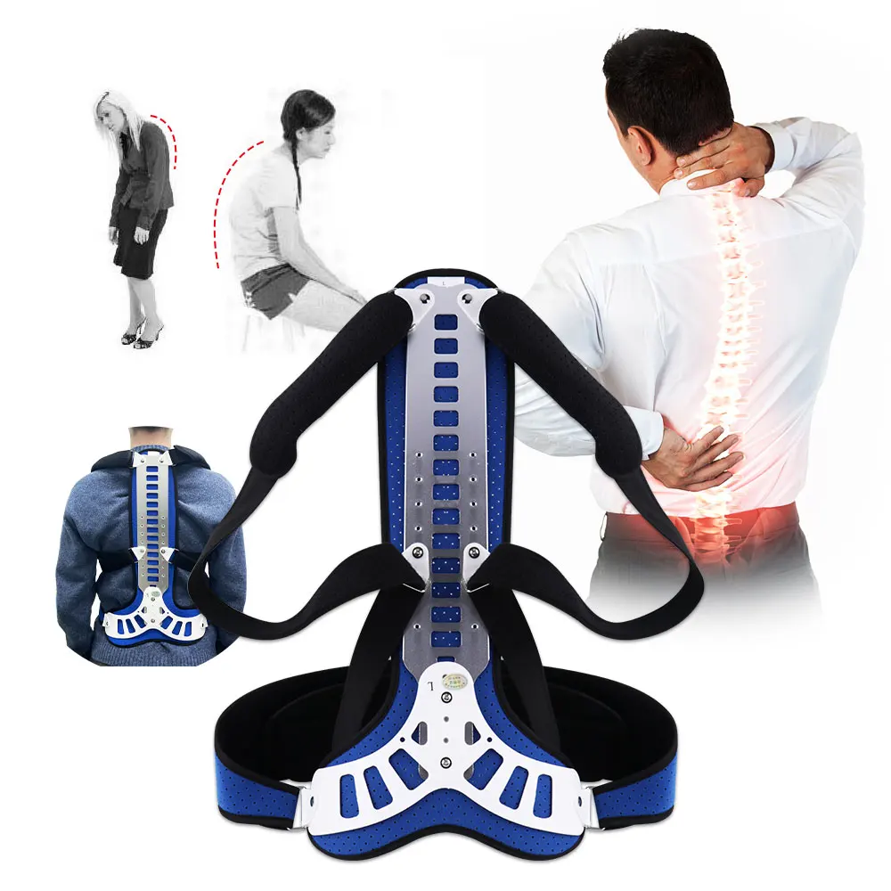 

Posture Corrector Back Support for Hunched Back, Kyphosis and Vertebral Compression Fracture Men and Women Back Straightener