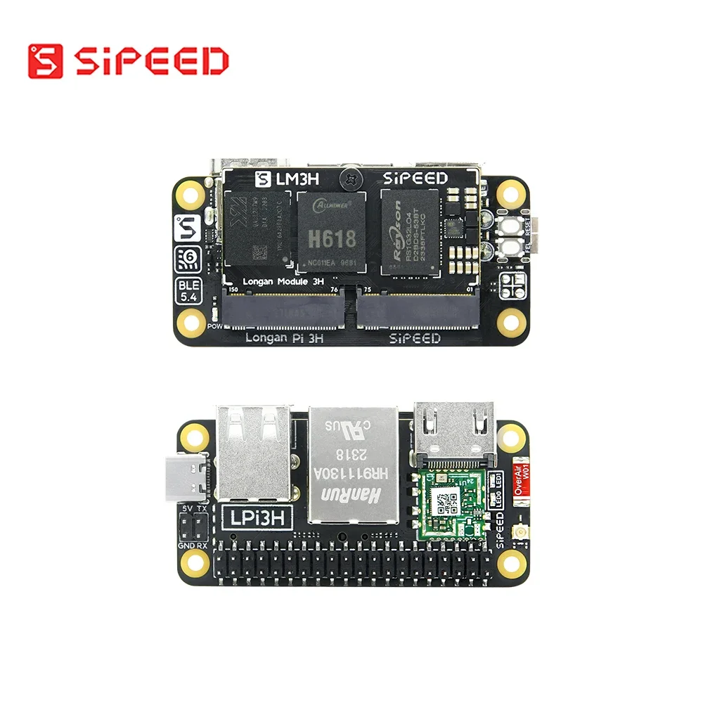 Imagem -02 - Sipeed Longan tv Box Development Board Allwinner H618 4k Wi-fi Lpi3h