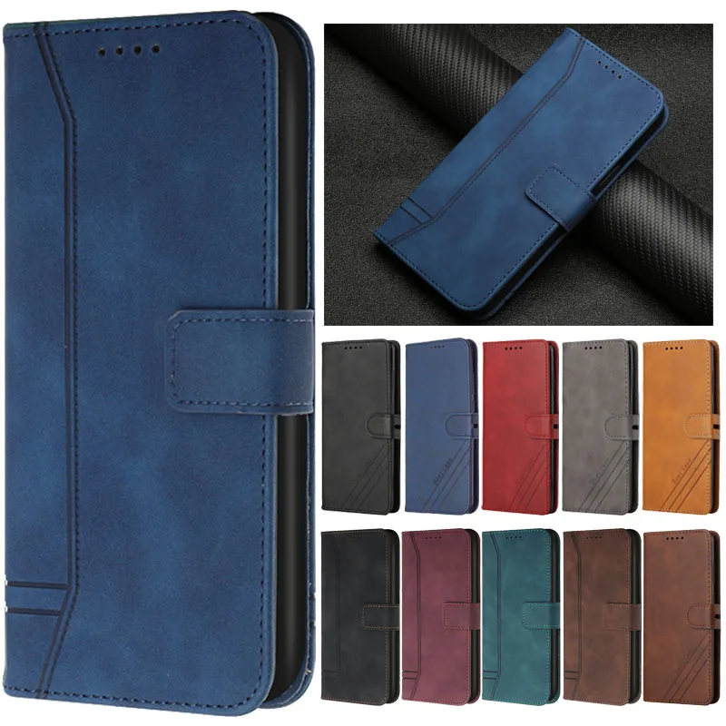 M52 M32 M21 M51 Case Leather Flip Wallet Case For Samsung Galaxy M 52 5G M32 M12 M21 M31S M51 M30S M11 M10S M01 Phone Cover