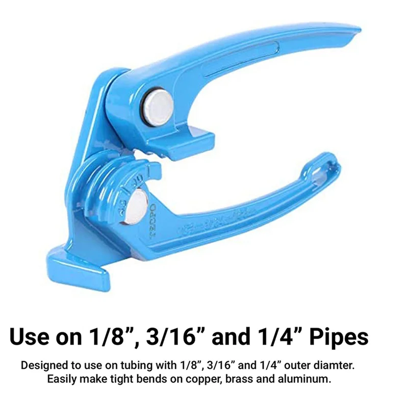 

New Arrival 1/8 In 3/16In 1/4 In Tube Bender Oil Pipe Tube Bender Tubing Fuel Brake AC Refrigerant Line Bending Tool