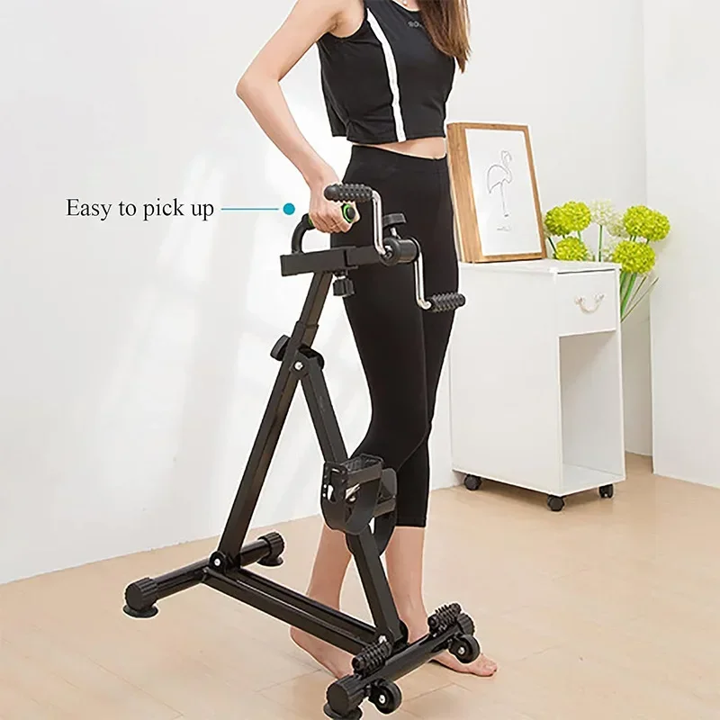 Household bicycle leg trainer fitness equipment upper and lower limb rehabilitation trainer