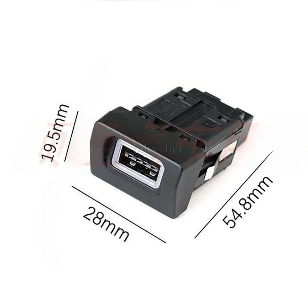 Auto-Ladegerät QC3.0 USB Typ-C Anschluss Modifizierter Schalthebel-Ladeadapter Passend für Skoda Superb Modelle 2010-2013 – Detail 2