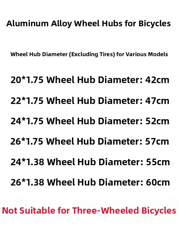 

Aluminum Alloy Bicycle Wheels 20 Inch 22 Inch 24 Inch 26 Inch .75 .38 Bicycle Accories Road Bike Wheelset V Brake