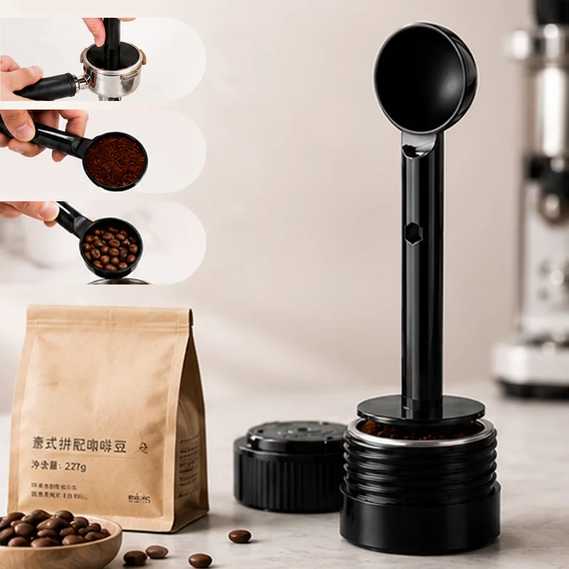 1pcs Espresso Tamper Tool Hand Coffee Tamping Spoon Flat Espresso Tamper for Home Office Apartment Dorm Room Restaurant Cafe Men