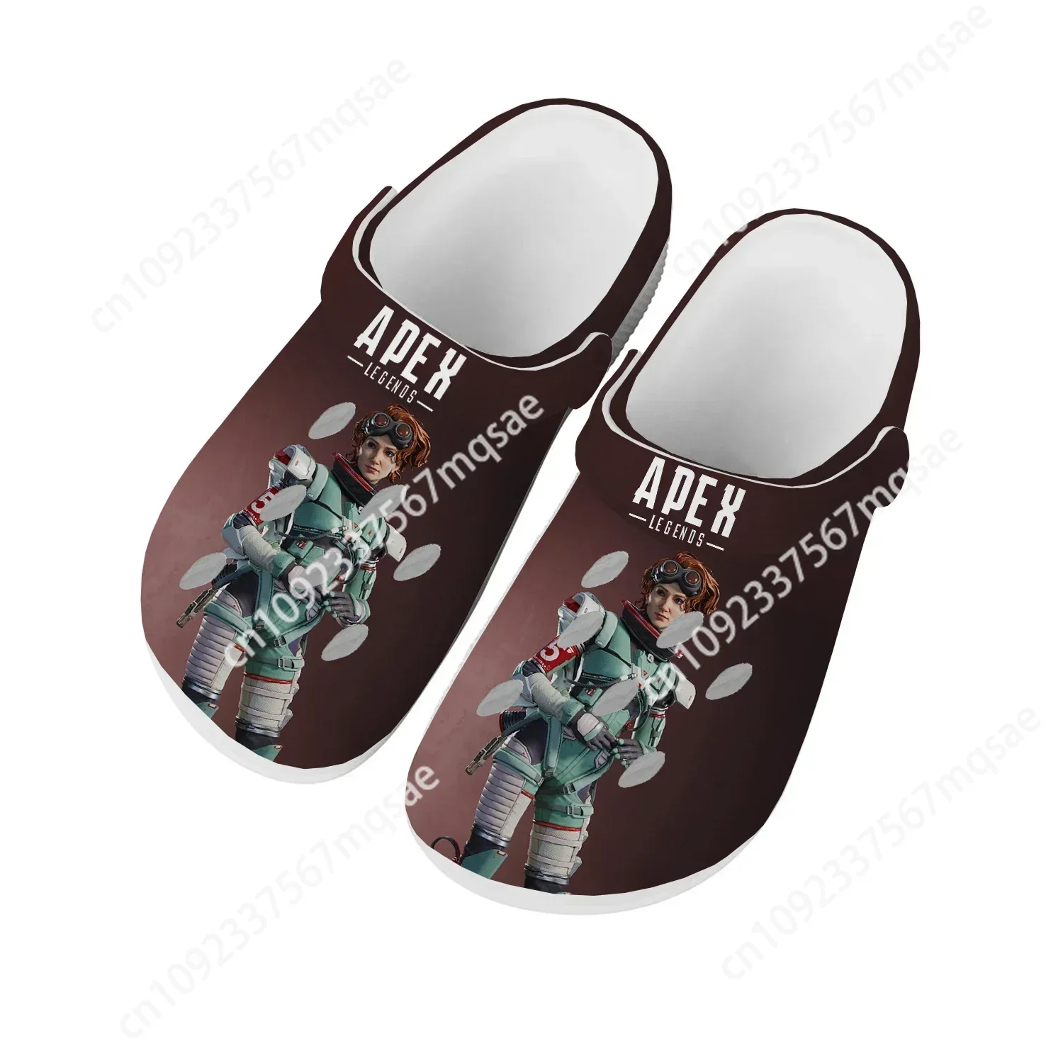 Apex Legends Horizon Home Clogs Cartoon Game Mens Womens Teenager Custom Built Water Shoes Garden Beach Hole Slippers Sandals