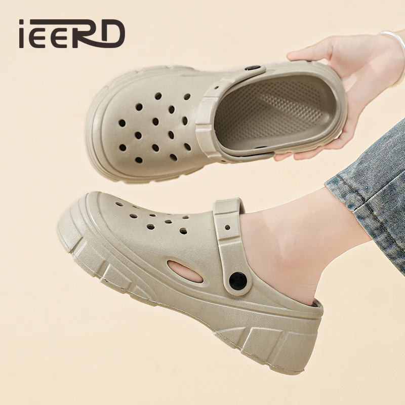 

Lightweight Clogs Women Platform Sandals Simple Breathable Women Slippers Wrapped Beach Shoes For Summer Women Shoes