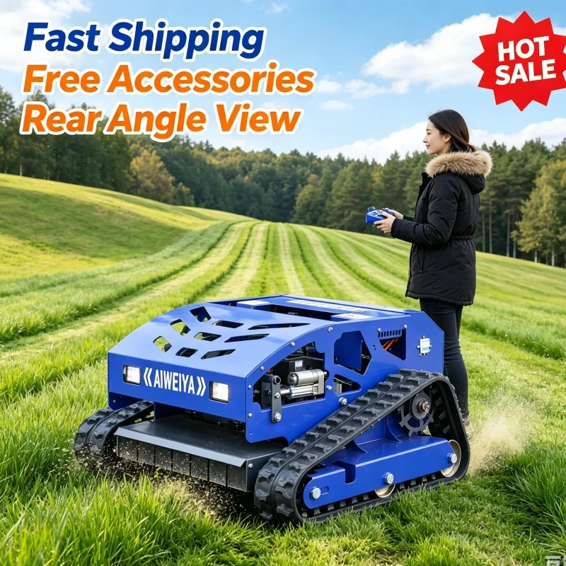 Customized Quick Delivery Remote Control Lawn Mower Lawn Mower Robot Self Propelled Lawn Mower Gas Power For Garden
