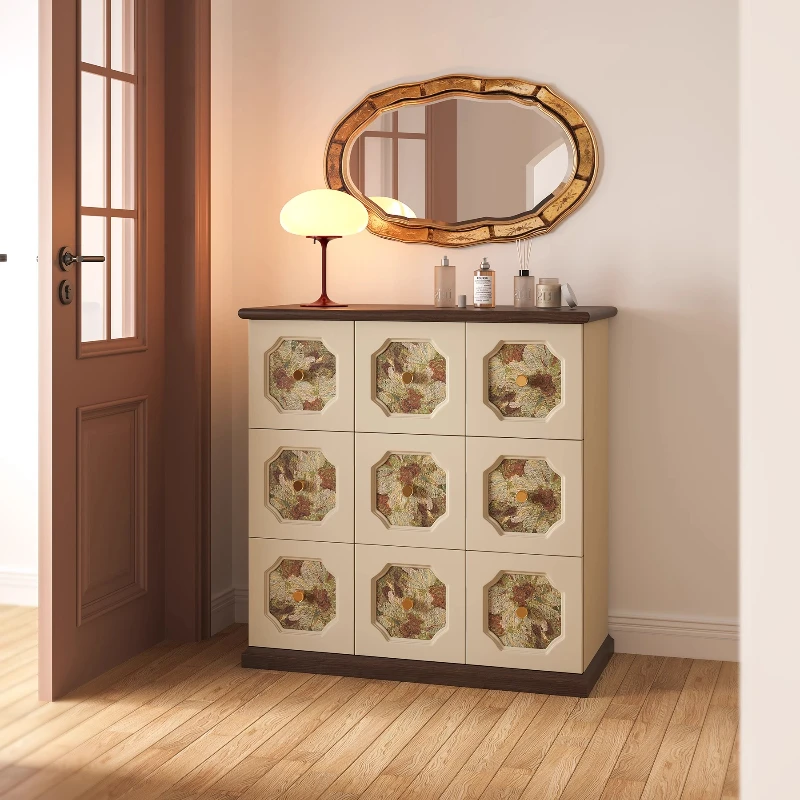 

Multi-pump locker, dining side cabinet, decorative cabinet, wall side cabinet ins wind