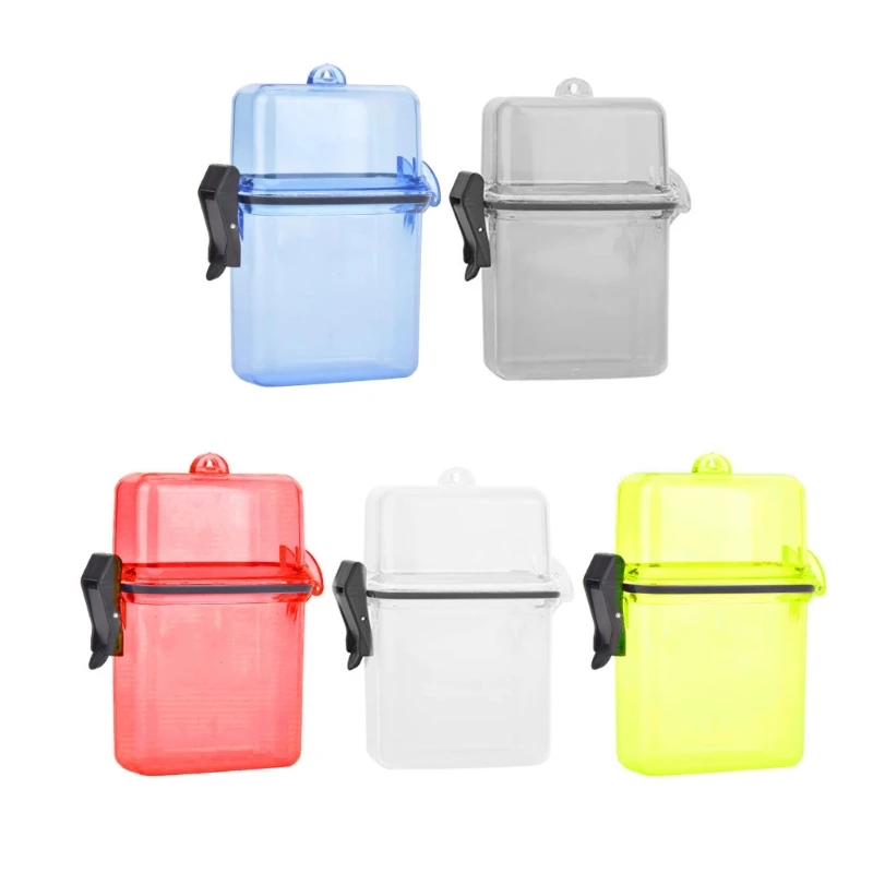 Floating Watertight Case Waterproofs Diving Sealing Dry Storage Box with Rope Hook Storage Container Rafting Key Box