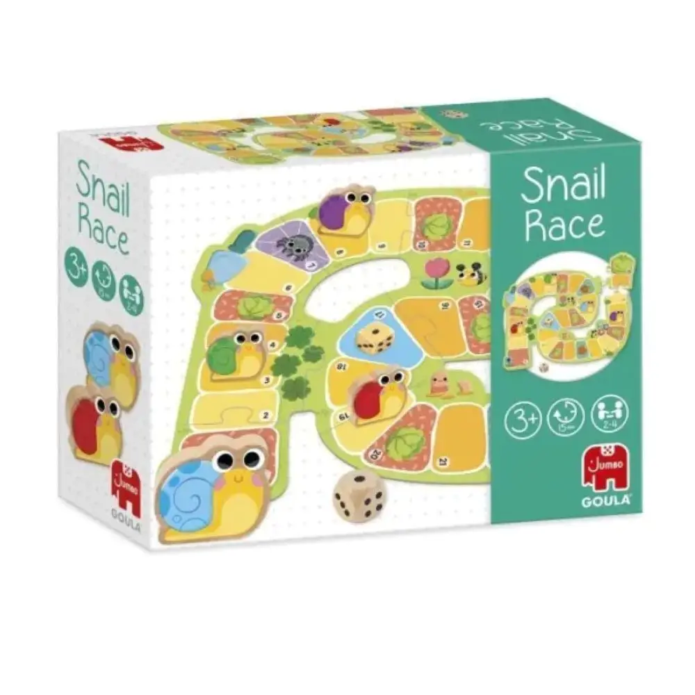 Snail Race juego de carrear de caracoles + 3 años  Goula