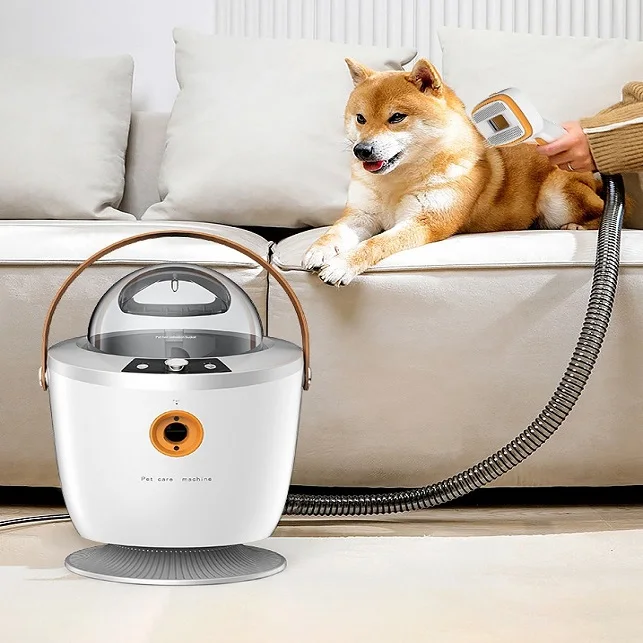 Factory Wholesale Complete Pet Grooming Accessories Anti-Flying Hair Dryer and Vacuum Cleaner for Pet Hair Care
