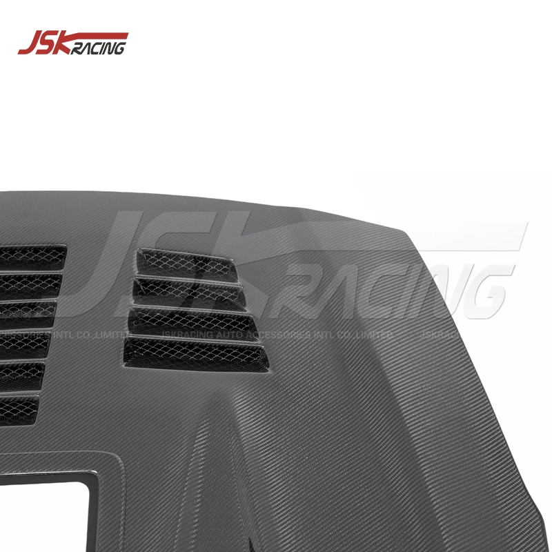 Jsk-2 Style Carbon Fiber Hood for Nissan GTR R35 2017-2024 Car Bonnet Engine Cover Modified Upgraded