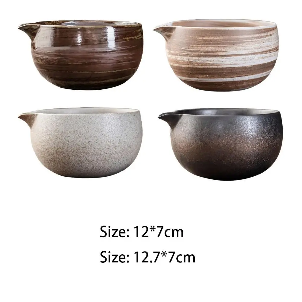 Gifts Hand Ceramic Matcha Bowl Tea Ceremony Tool Tea Art Matcha Brewing Cup Large Capacity Tea Brush Stand Tea Accessories