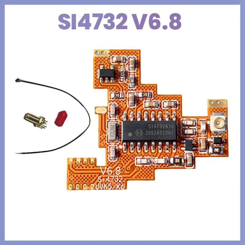 SI4732 V6.8 FPC Modified Module For Quansheng UVK5 K6  Shortwave Full Band Reception/Single Sideband Reception