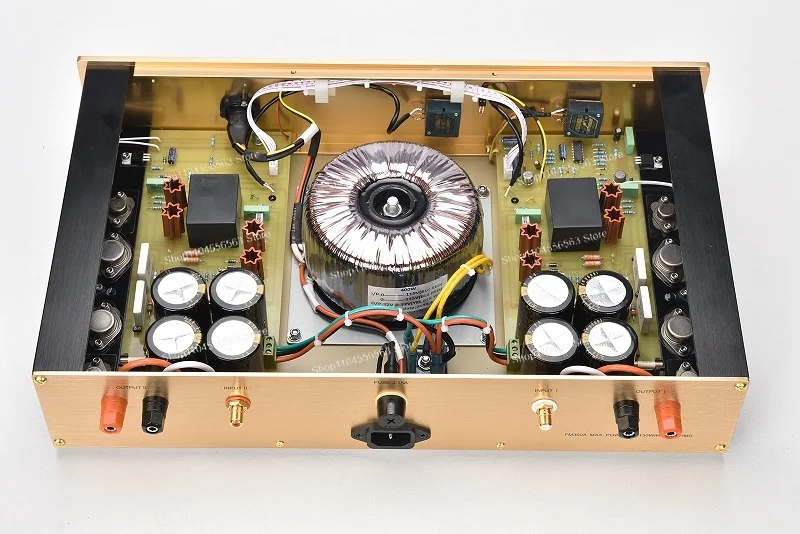 ​ ​ مضخم طاقة FM300A HiFi جديد 2025، 80 وات × 2 (8 أوم) / 150 وات × 2 (4 أوم) مع تصميم محفور دقيق
