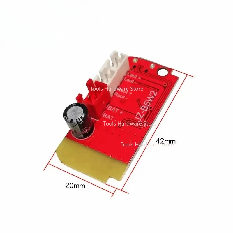 10PCS CT14 Micro 4.2 Stereo Bluetooth Power Amplifier Board Module 3.7v 5VF 5W+5W Mini with Charging Port