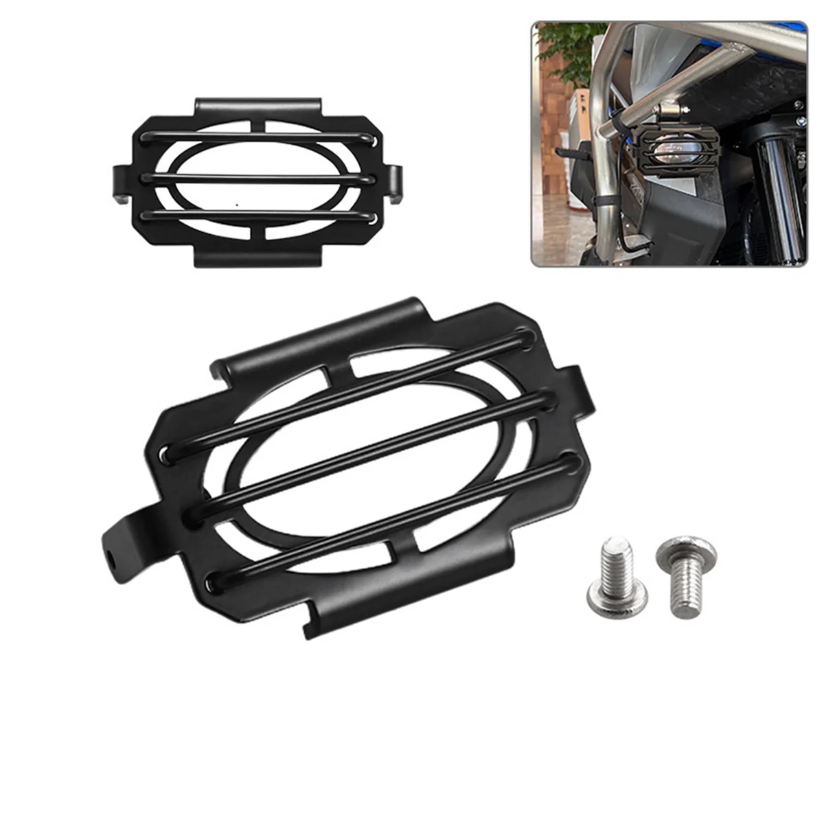 

Best-Selling Motorcycle Fog Light Protector Guard Foglight Lamp Cover for