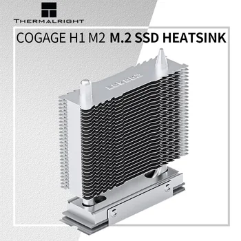 Thermalright COGAGE SSD H1 M.2 SSD Soğutucu 6mm Isı Borusu Tek Kule Radyatör PCI-E5.0 Pasif Katı Hal Sabit Disk Soğutma