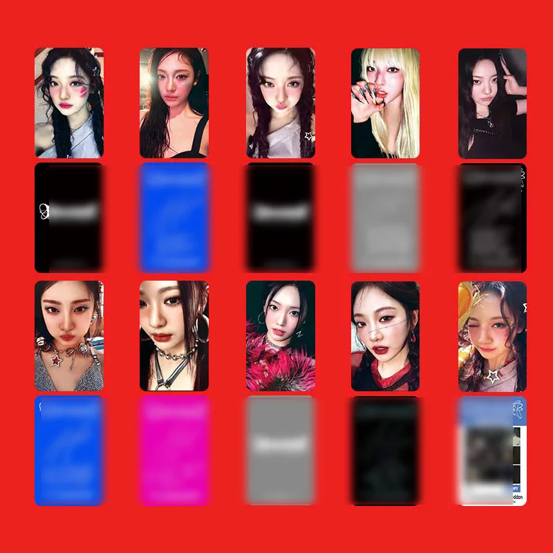 Kpop Idol æ Armageddon Album Photocards KARINA GISELLE WINTER NINGNING photo card