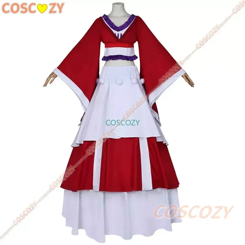 أنيمي مذكرات صيدلية Maomao تأثيري فانتازيا المرحلة زي تمويه للنساء الكبار فستان أحمر كرنفال شعر مستعار البدلة الأحذية