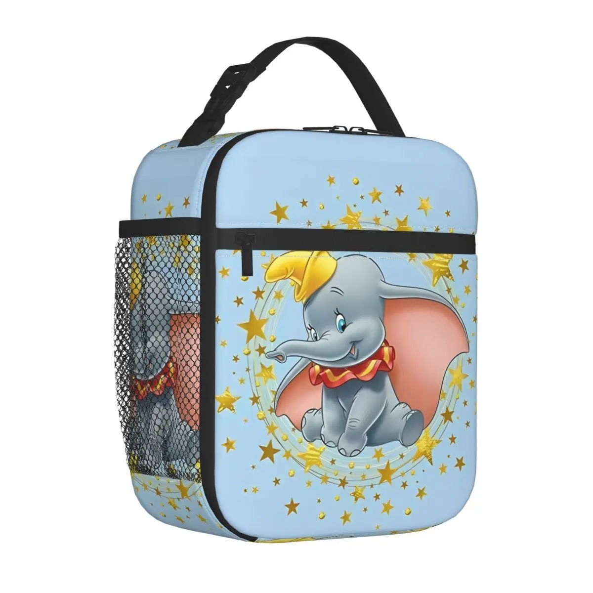 

The Flying Elephant Dumbo Insulated Lunch Bags Thermal Bag Lunch Container Large Lunch Box Tote Bento Pouch Office Picnic
