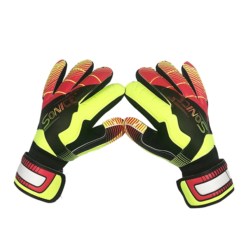 Latex Goalkeeper Gloves Finger Protection Thickened Soccer Goalie Gloves Professional Football Goalkeeper Gloves