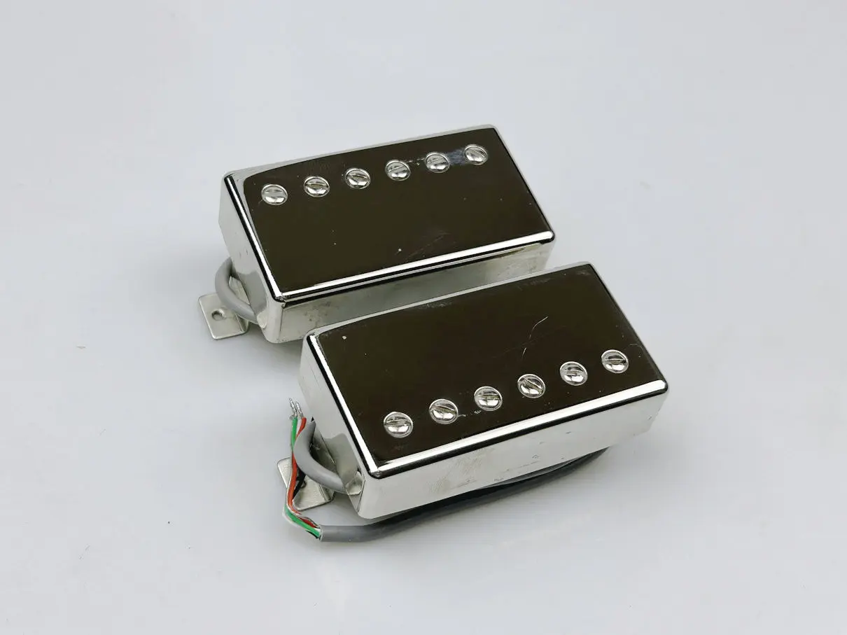 

1 Set Guitar Pickups Alnico V BB1 BB2 Series PAF Humbucker Pickup 4C For GIB Electric Guitar