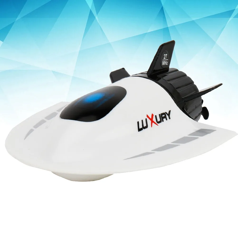 Mini Rc Submarine Radio Control Boat 11Cm Waterproof Ship for Kids Bath Pool Night Play Mini Rc Submarine