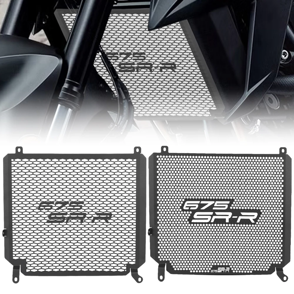 

FOR CFMOTO 675SR-R 675SRR 675SR 675SS 675 SS SR SR-R 2024 2025 2026 Motorcycle Radiator Grille Cover Guard Protector Accessories