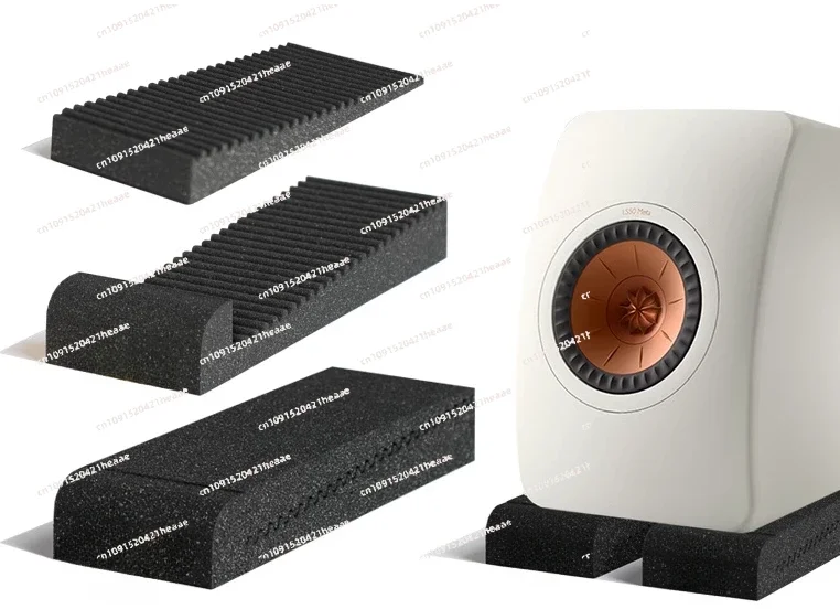 

Suitable for bookshelf speakers, monitor audio, sponge pad, subwoofer base, tray pad, shock-absorbing and shock-proof board,