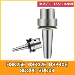 HSK25E HSK32E HSK40E Rear Draw Deep Hole Machining Tools SDC6 SDC8 Back Pull Tool Holder Anti Seismic Cnc Spindle Chuck Milling