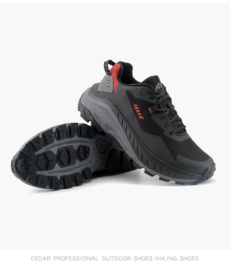 RAN Wanderschuhe Herren Trekking-Sneaker Rutschfeste Freizeitschuhe Knöchelhohe Damen Outdoor-Sportschuhe Dämpfung Leichtgewicht Taktische Stiefel – Detail 19