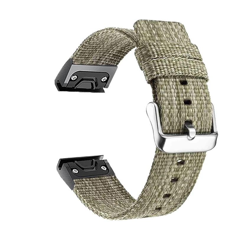 가민 MARQ 시리즈/에픽스 스마트 워치 스트랩, 22mm 나일론, 빠른 이지 핏 팔찌, 가민 Instinct /Approach S60 S62 Correa용
