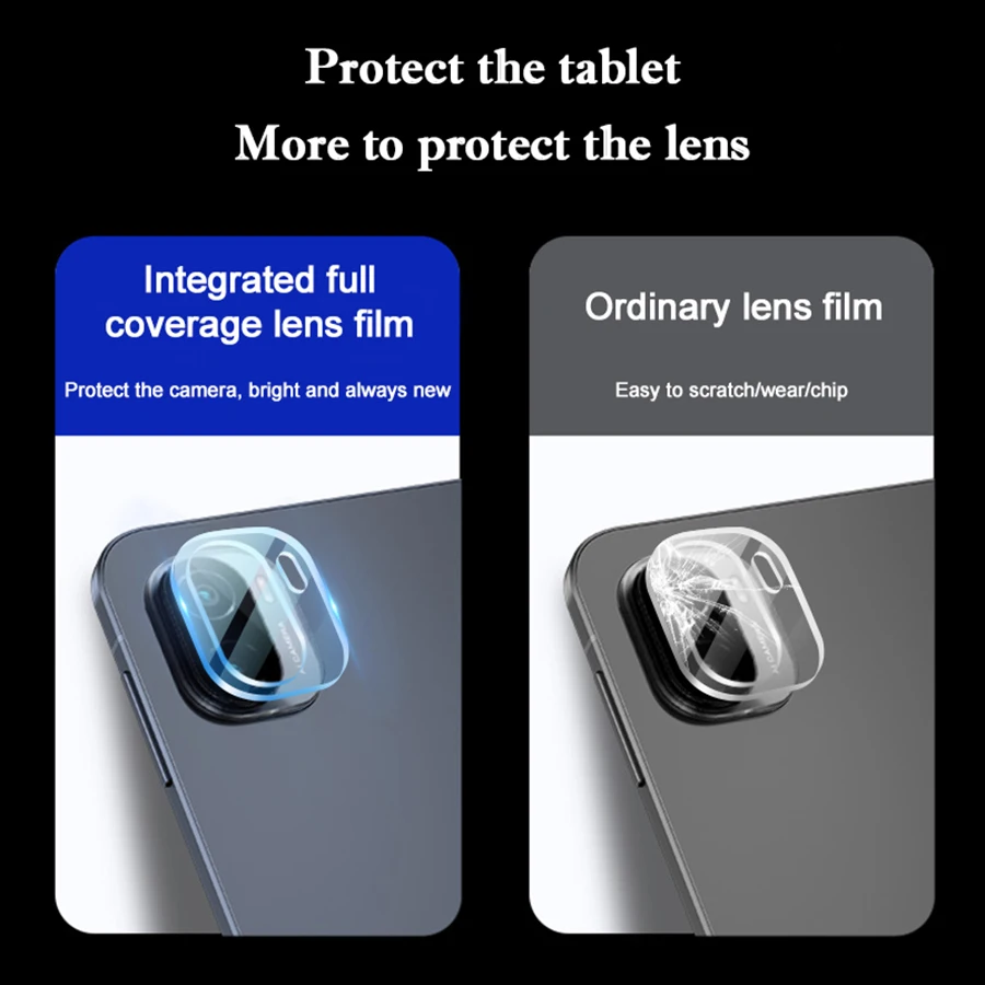 50PCS Camera Lens 9H Tempered Glass For Xiaomi mi Pad 5pro Screen Protector Camra Protection Film MI Pad 5 11 inch Accessories
