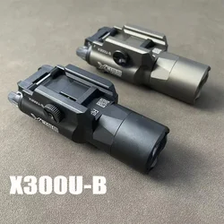 SOTAC Tactical X300UB X300U-B Flashlight X300U Scout Light White LED Hunting Light Fit 20mm Picatinny Rail
