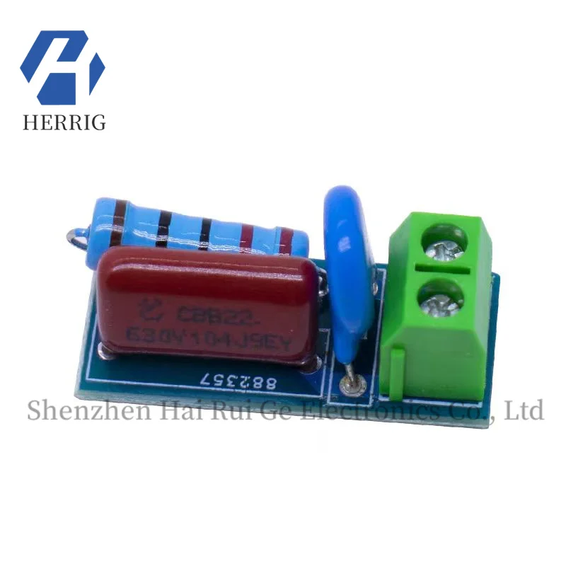 

RC absorption loop module Relay contact protection circuit Electromagnetic anti-interference development board Resistive capacit
