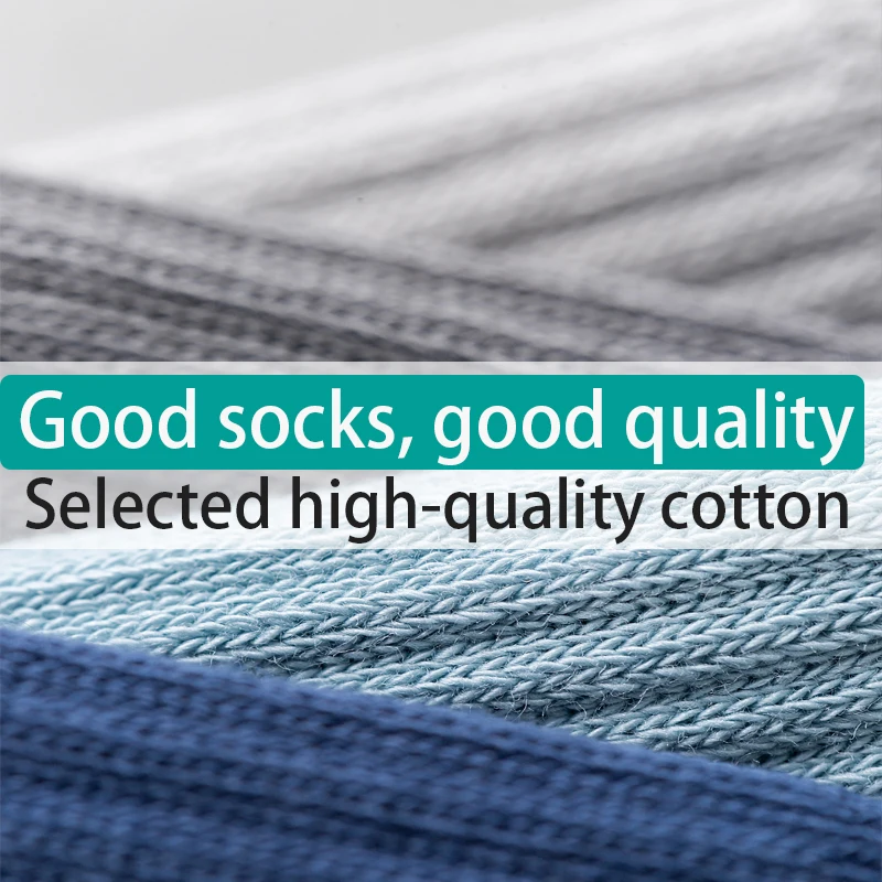 High Quality 6Pairs Men's socks Combed Cotton Mesh Breathable Odor proof and antibacterial Spring Summer for Male sock New