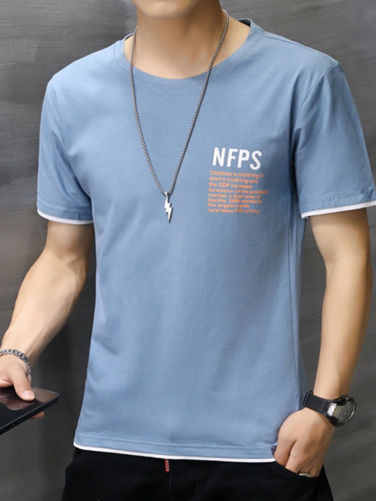 camiseta-masculina-solta-de-manga-curta-com-gola-redonda-estilo-coreano-casual-e-moderna-nova-colecao-de-verao