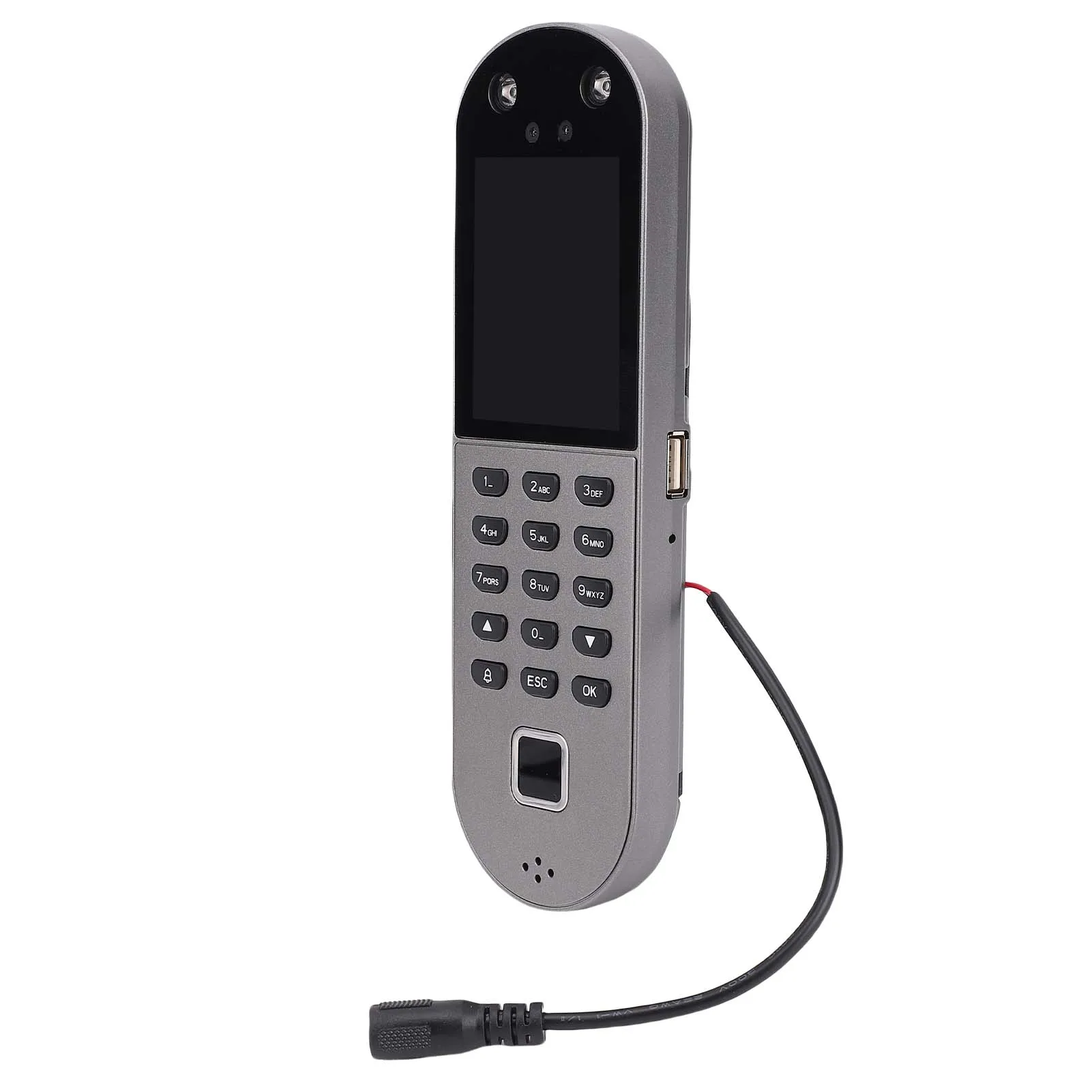 البيومترية على مدار الساعة التعرف على الوجه وبصمات الأصابع نظام الحضور فحص الموظف في مسجل كلمة المرور/بطاقة الهوية التعرف على